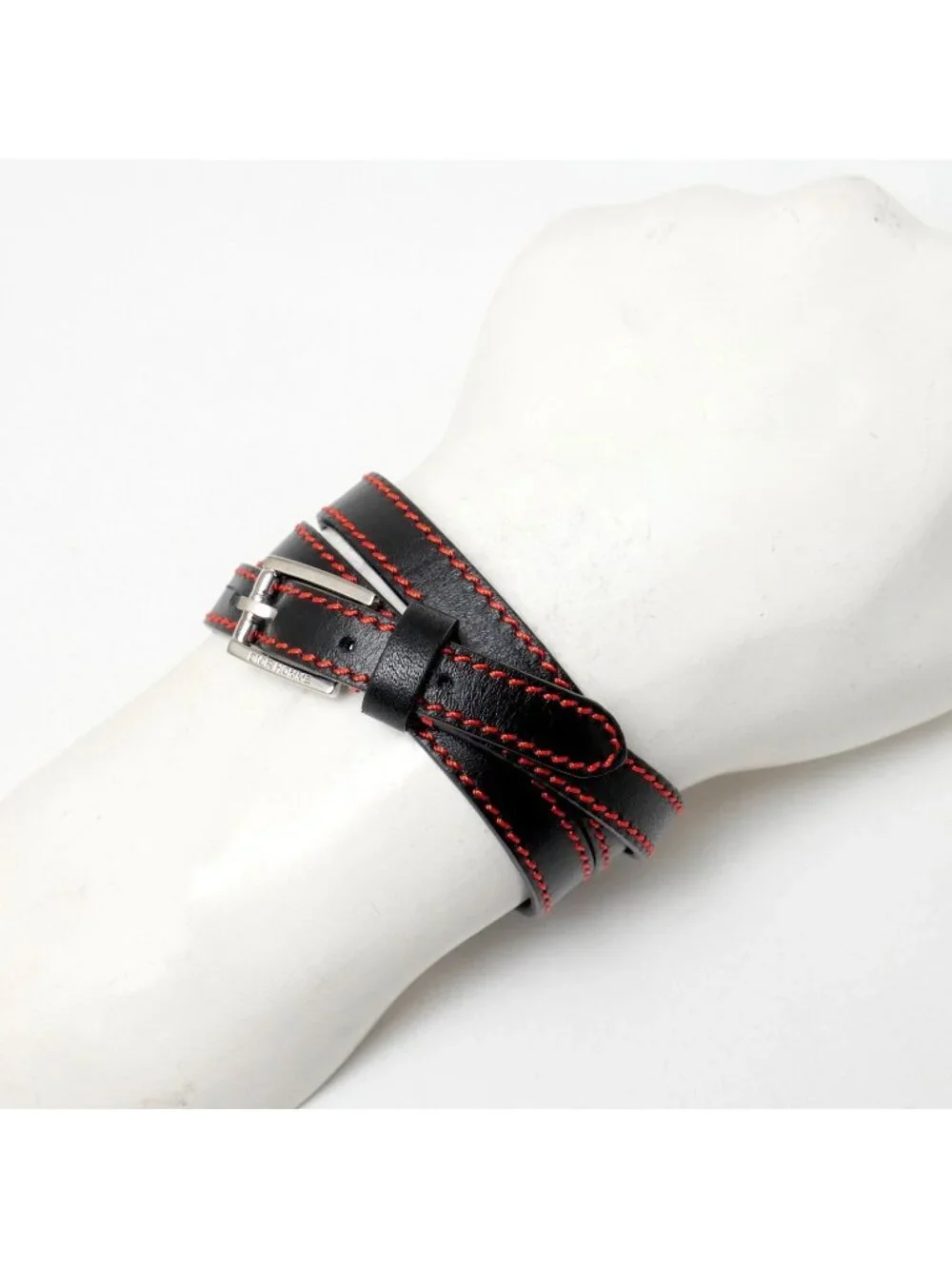 Dior Homme Bracelet Leather Black